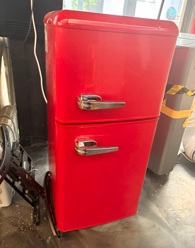 Merax retro mini kühlschrank - merax,