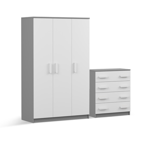 Drehtürenschrank und kommode - und,