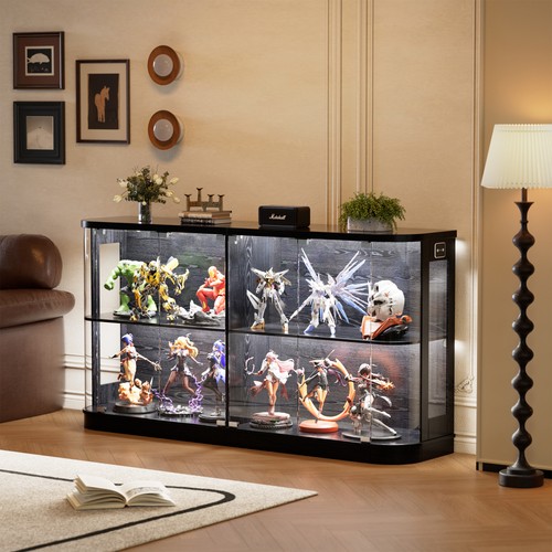 Glasvitrine stehend mit led - stehend,